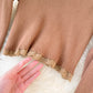 Simple Cardigan Lace Long Sleeve Sweater  139
