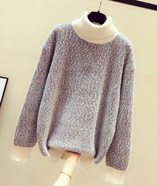 Pull mignon à col roulé 123