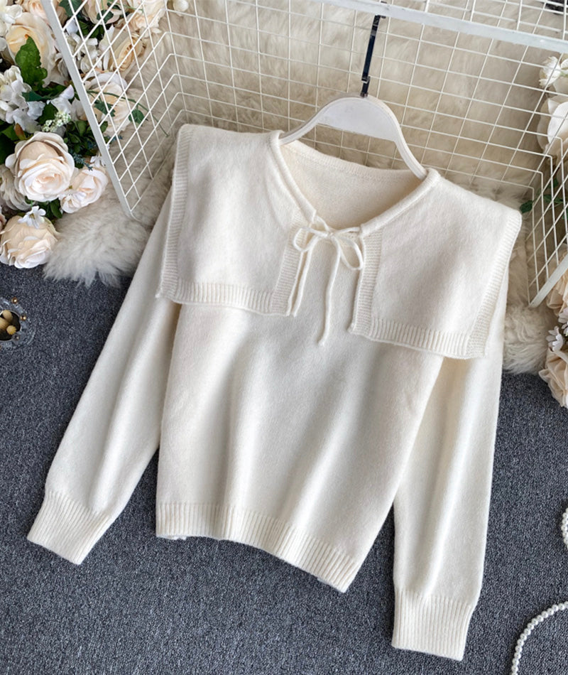 Pull à revers au design unique 088