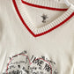 Sweater long sleeve multilingual "I love you" sweater  091