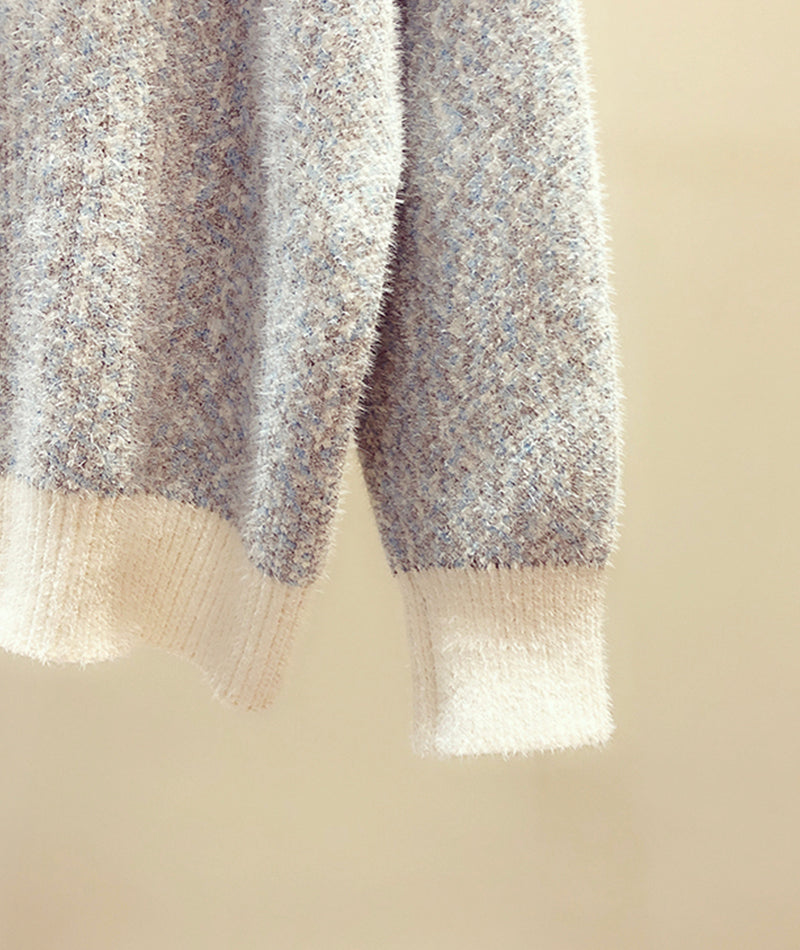 Sweater cute turtleneck sweater  123