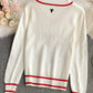 Sweater long sleeve multilingual "I love you" sweater  091