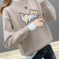 Cute cat long sleeve sweater  094