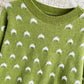 Cute round neck loose sweater  084