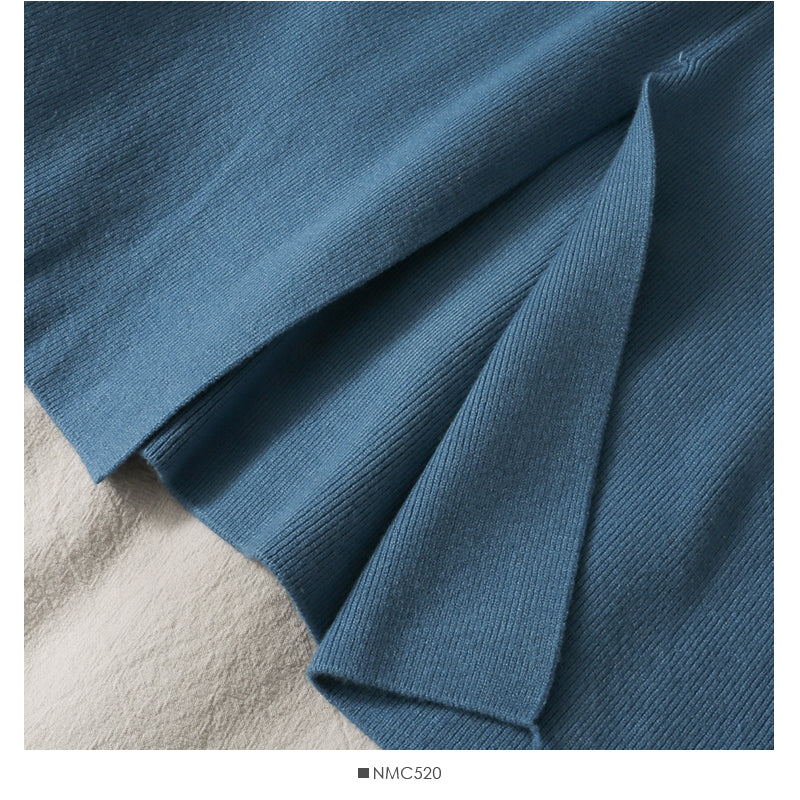 Slim and slim, medium and long split Knit Skirt, foreign style and versatile  2671