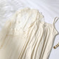 French retro skirt autumn mesh suspender skirt set  2132