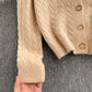 New loose and lazy V-Neck Sweater Coat for women  1621