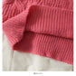 Sweater women's season loose and thin linen pattern round neck sweater  2021