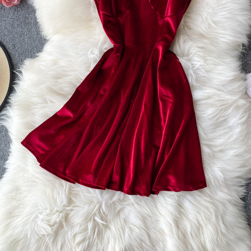Französisches Vintage Hepburn kleines schwarzes Kleid 2925