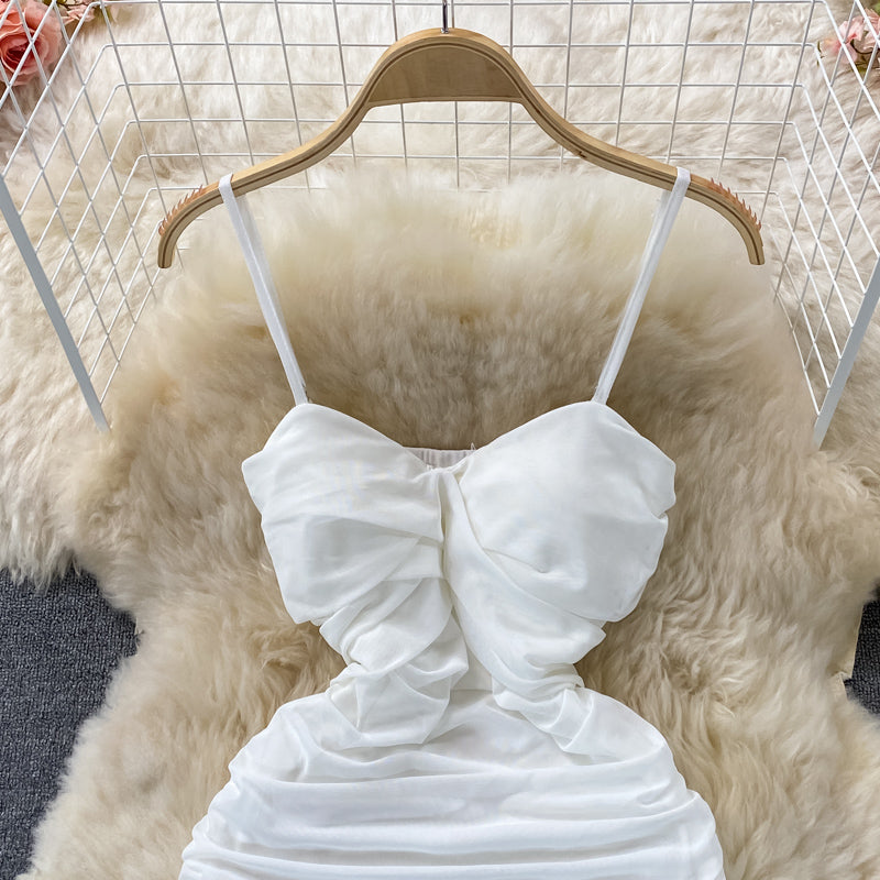 Small sexy Spice Girl backless suspender dress  2804