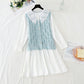 Knitted vest lace doll collar with skirt fairy Sen Department  2263