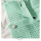 Sweater women's sweater V-neck cardigan versatile top  1737