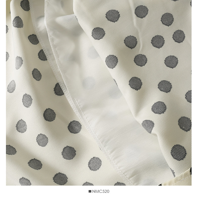 Hong Kong Vintage bedruckter, elastischer Bund, dünner Overknee-Rock in A-Linie 2623