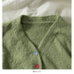 Sweater women's cardigan low neck slim long sleeve granular top  2018