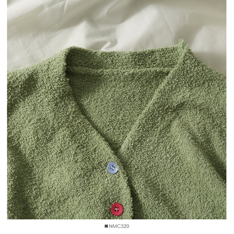 Sweater women's cardigan low neck slim long sleeve granular top  2018