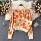 Automne, frais, à la mode, haut à bretelles spaghetti, pull cardigan, deux costumes 1395