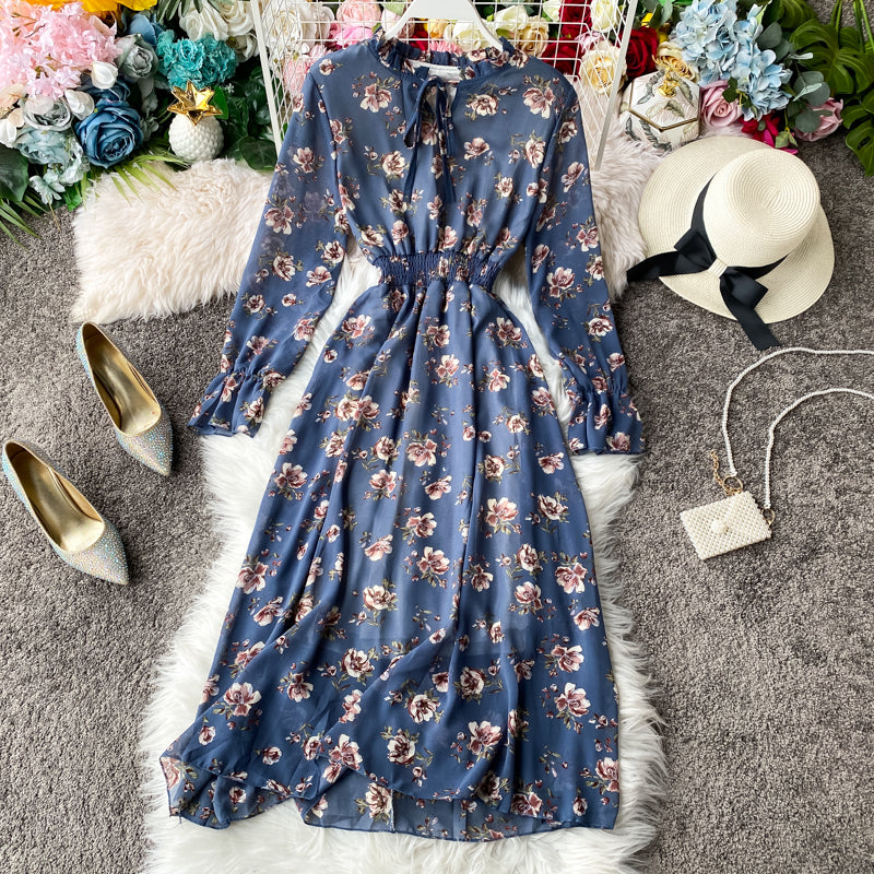 French waist skirt fairy super fairy series versatile dress  3135