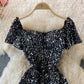 Light luxury high-end dress sequins  2899