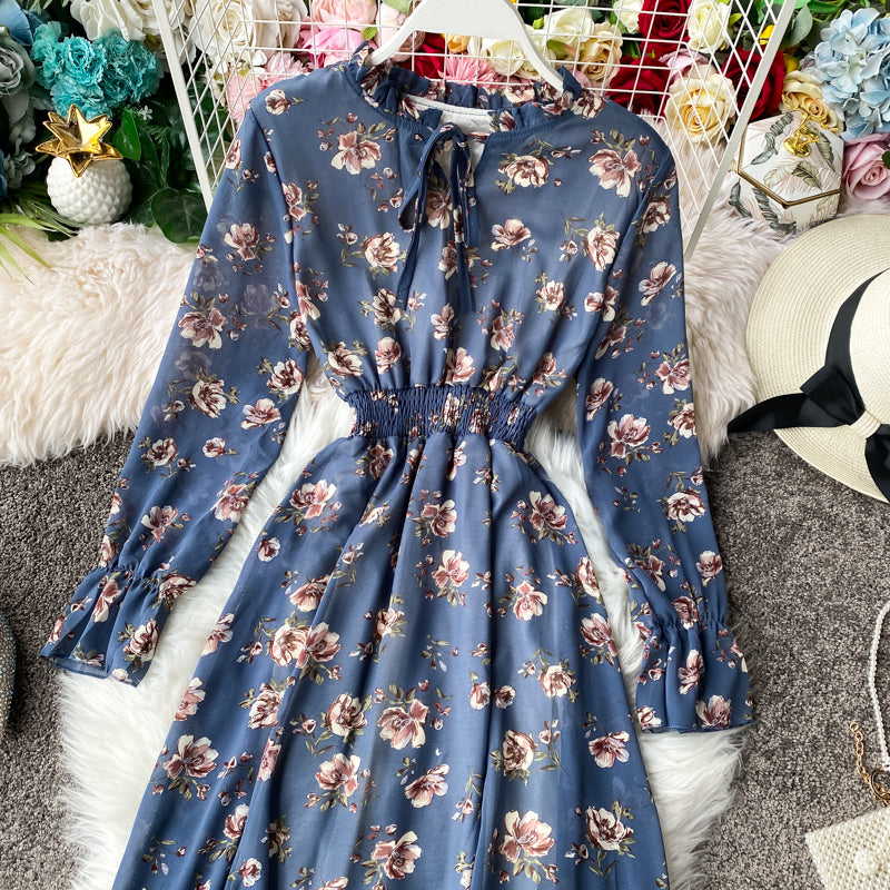 French waist skirt fairy super fairy series versatile dress  3135