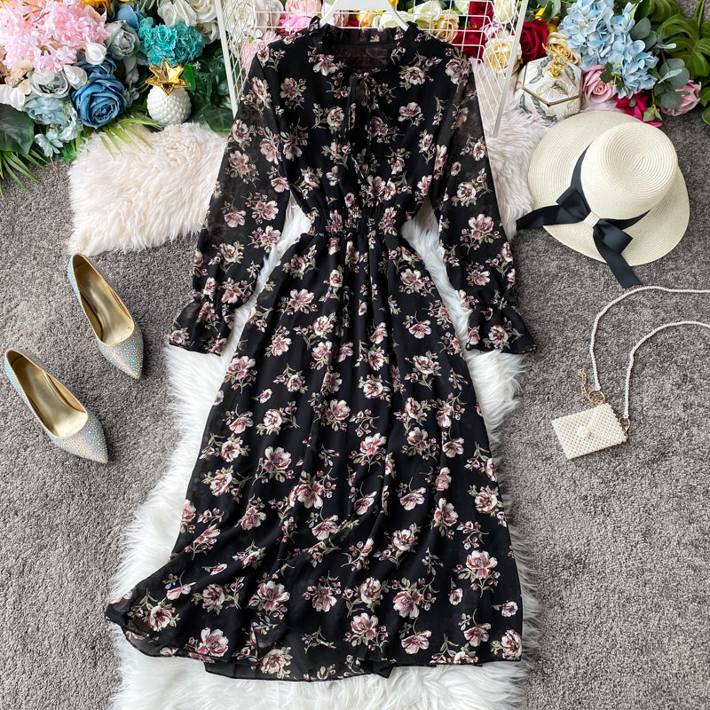 French waist skirt fairy super fairy series versatile dress  3135