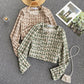 Manteau court parfumé rétro petit modèle 1521