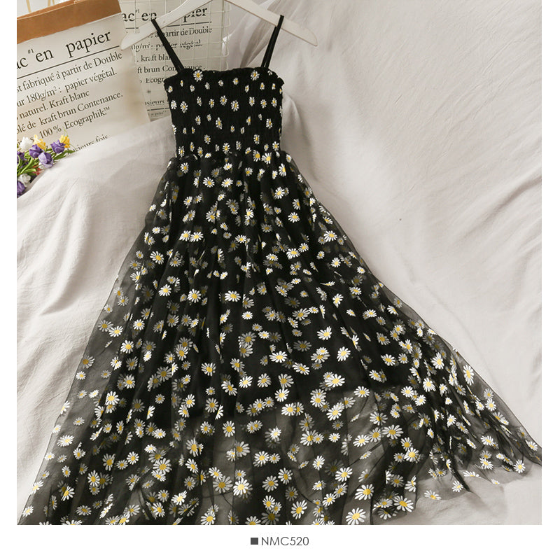 Robe à bretelles en maille Super Fairy Daisy 2679