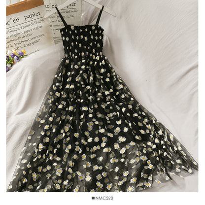 Robe à bretelles en maille Super Fairy Daisy 2679