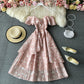 Off shoulder strapless dress  3409