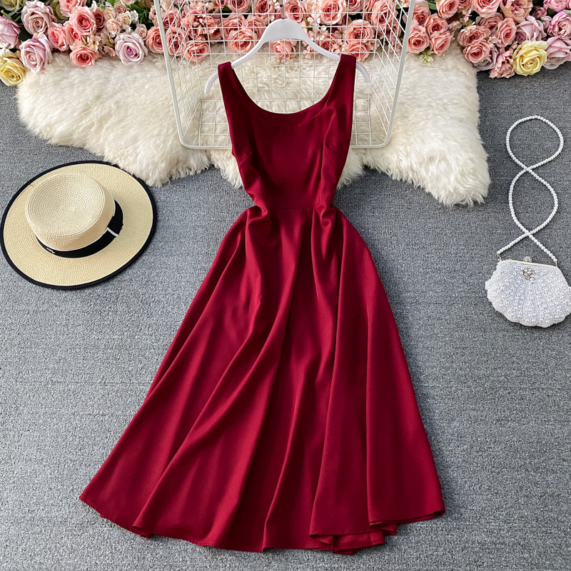 Hepburn Vintage-Kleid 2890 mit schmaler Taille