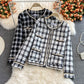 Retro small fragrance coat for women in autumn and winter  1631