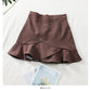 Ruffled short Hip Wrap Skirt for women  2532