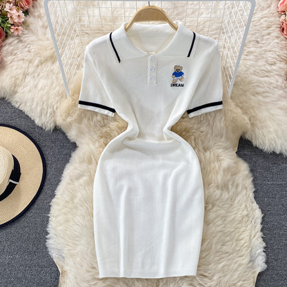 Slim temperament small man Hip Wrap Skirt  2980