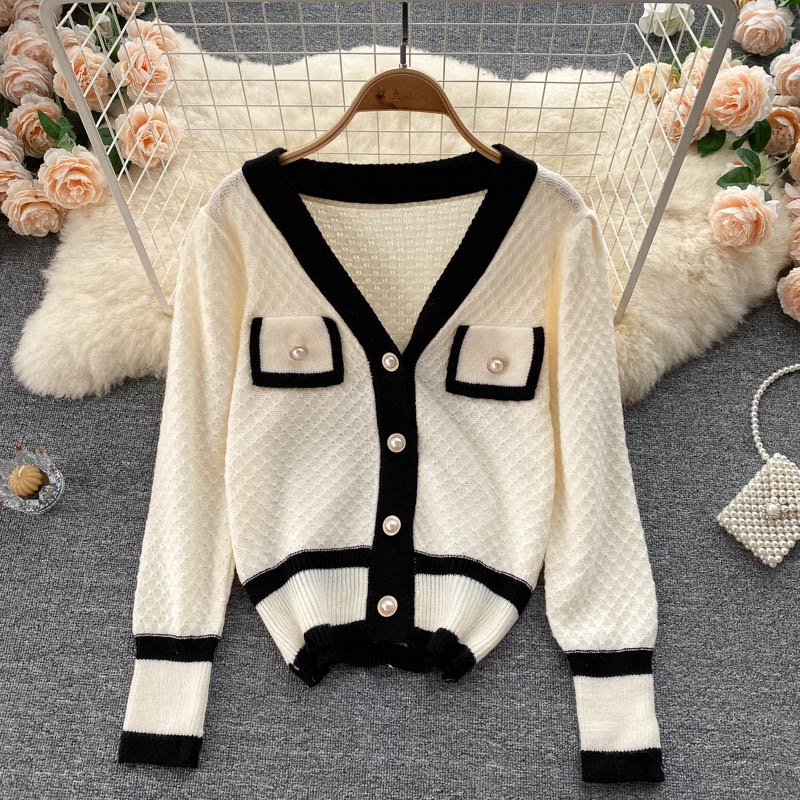 Herbst- und Winter-Schurwollpullover für Damen 1608