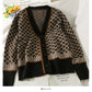 Hong Kong Vintage Plaid single breasted cardigan sweater coat  1926