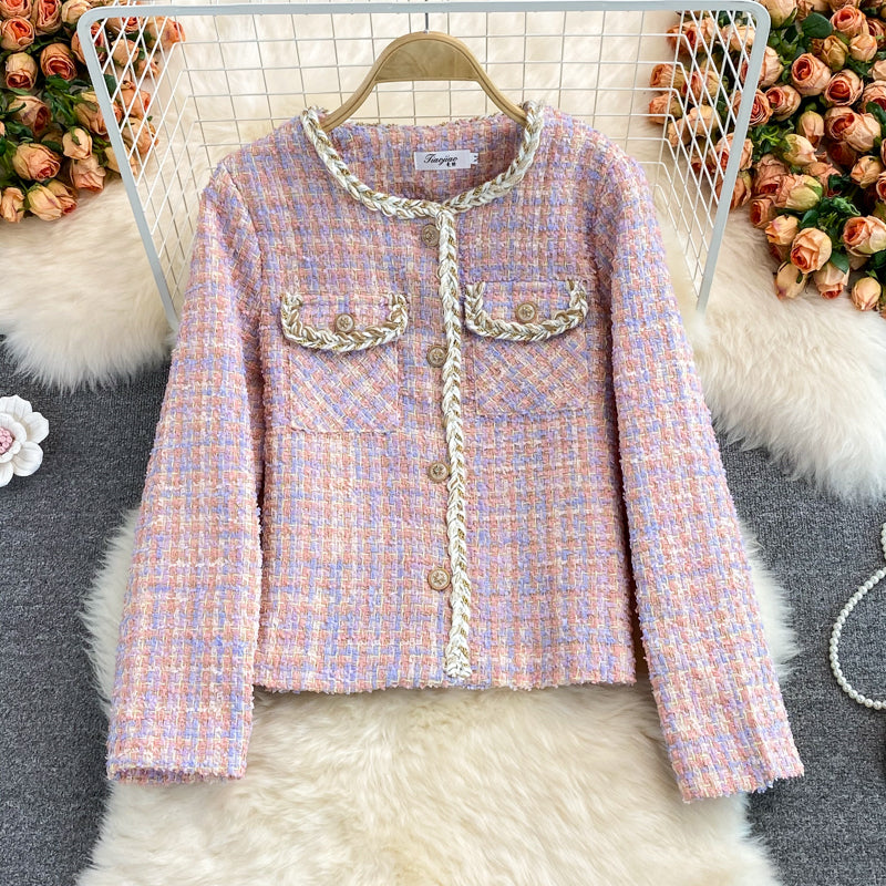 Xiaoxiangfeng Promi-Temperament High-End-Knopffarbe Top 1635