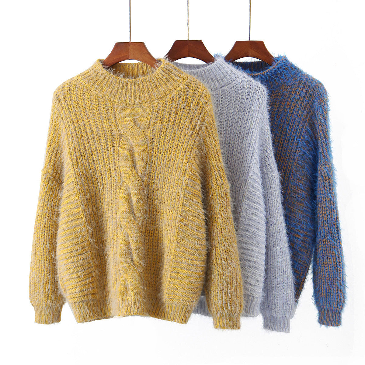 The new fashion women's semi-turtleneck fleece  1343