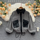 Top feminine short casual jacket  1518