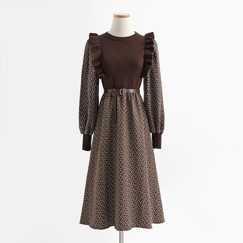 Women's Corduroy dress small tall bottomed skirt  2447