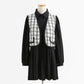 Fashion goddess two piece dress vest skirt small man wear temperament skirt  2326