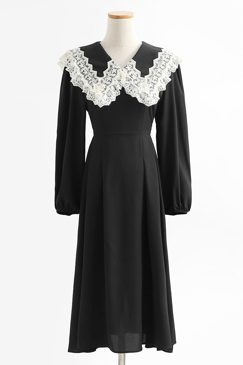 Cool women's dress with high sense of thin and bottom skirt  2234