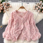 Socialite, high quality cardigans, new, trendy, soft, plush, sweet all-match cardigans, coat tops  1391
