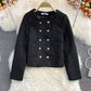 Small fragrance coat women's new short style temperament  1640