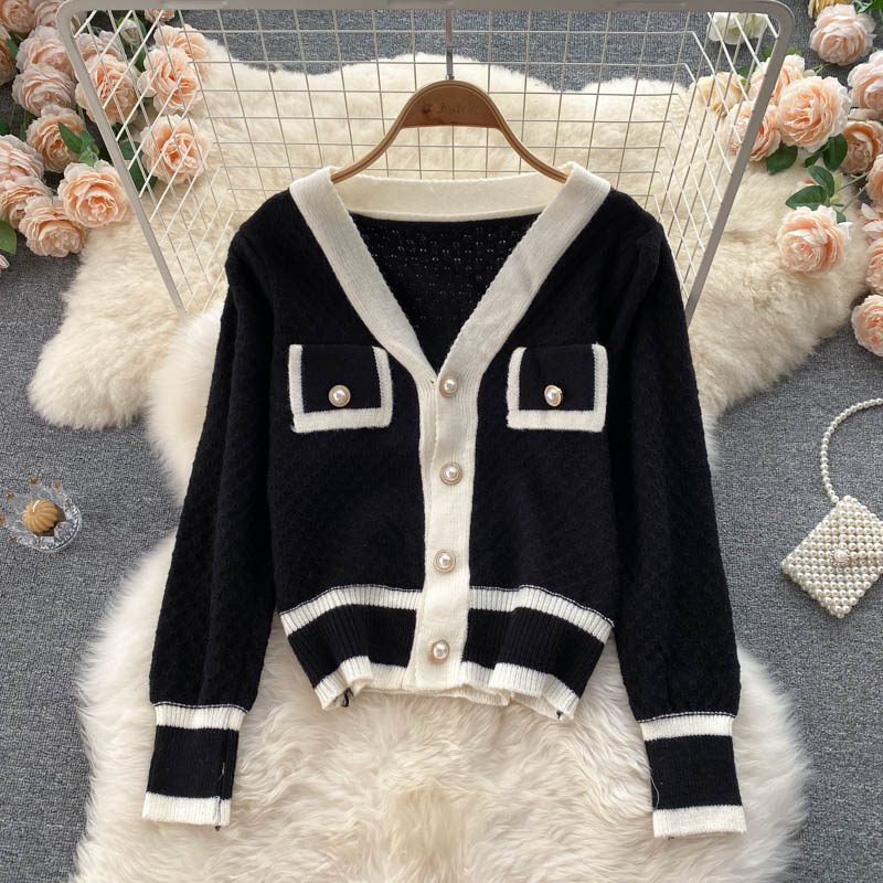 Herbst- und Winter-Schurwollpullover für Damen 1608