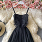 Waist closing suspender skirt children's super fairy mesh splicing large swing long skirt  2745