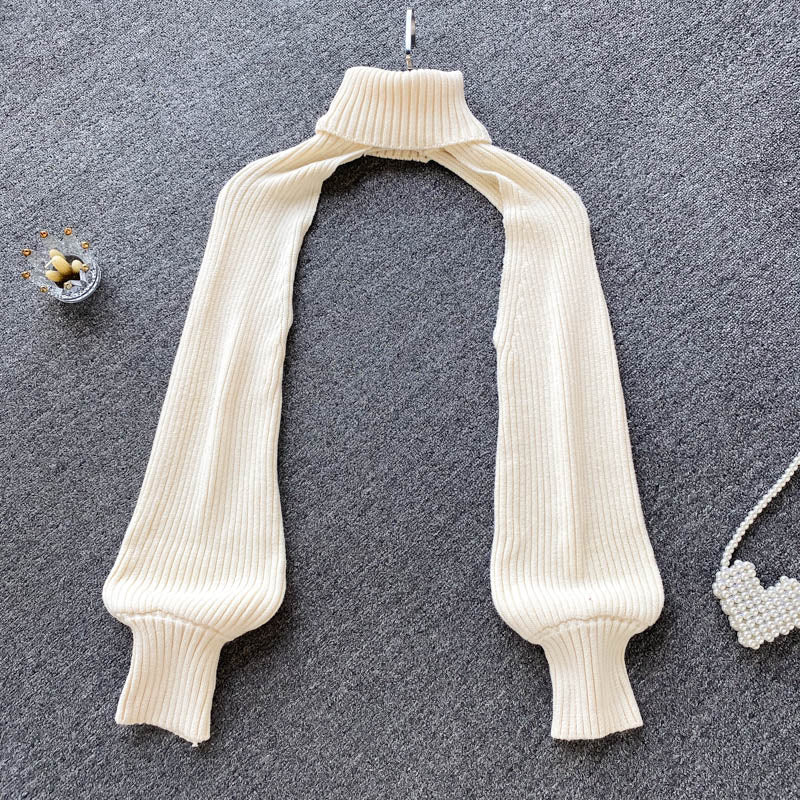 Stricktop mit Hängekragen im Herbst- und Winterdesign 1581