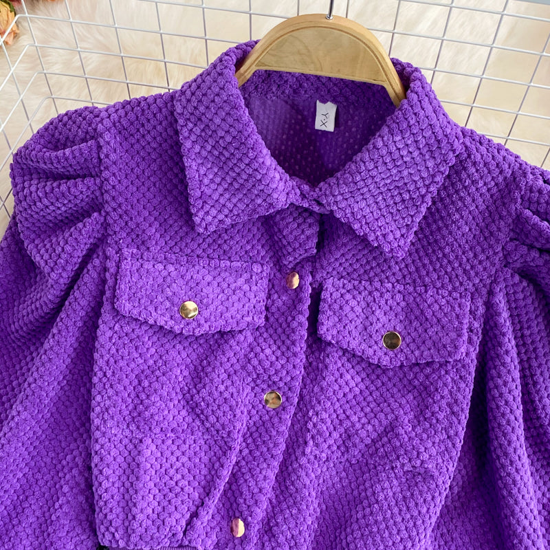 Slim single breasted cardigan coat  1653