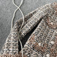 New Vintage coarse knit short coat fashion  1522