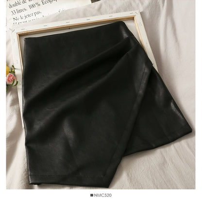 Women's small pleated Hip Wrap Skirt  2667