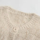 autumn row buttoned-down women's cardigan  1365