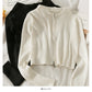 Striped slim Hooded Sweater Zip Cardigan long sleeve  1766